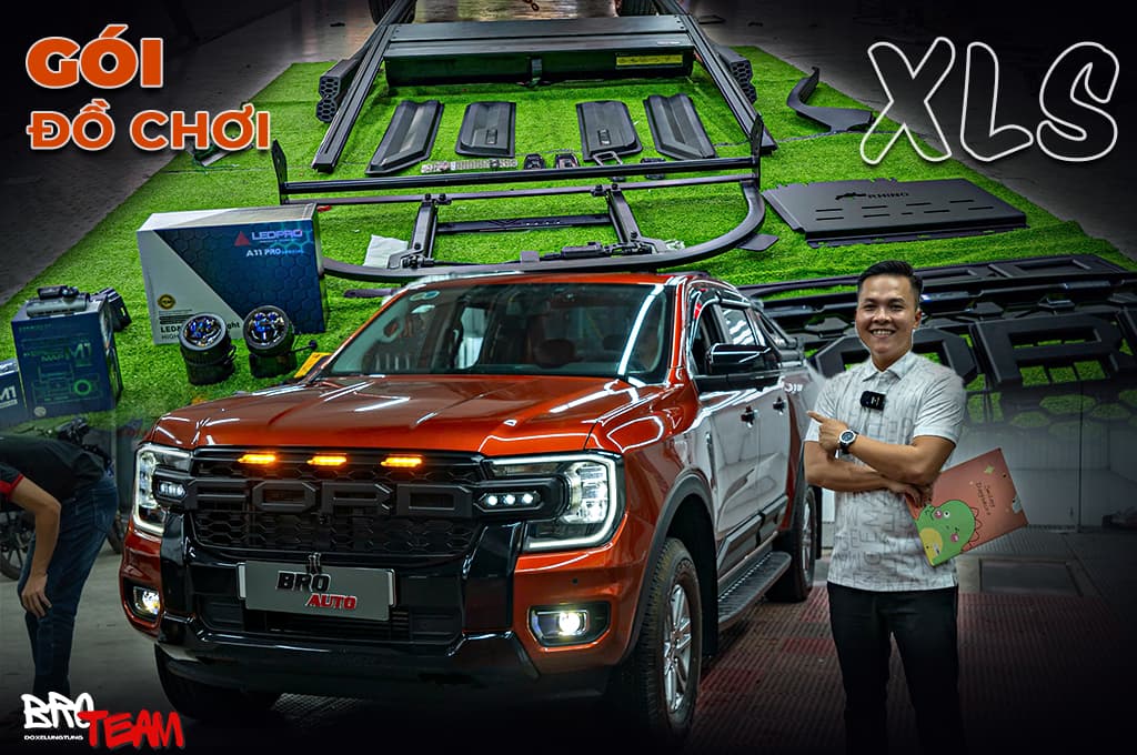 Đồ Chơi Xe Ford Ranger XLS Cực Chất Với Loạt Đồ Chơi Không Thể Thiếu