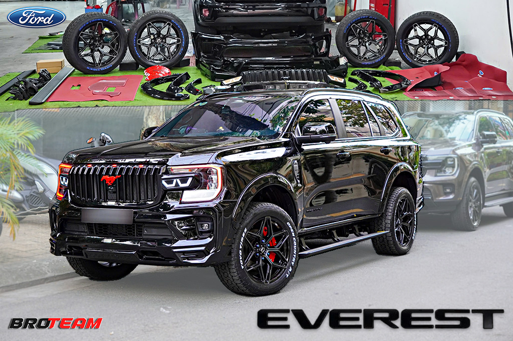Độ Ford Everest Trọn Gói Cao Cấp - Đẹp – Đầm Chắc – Tiện Nghi Tối Ưu