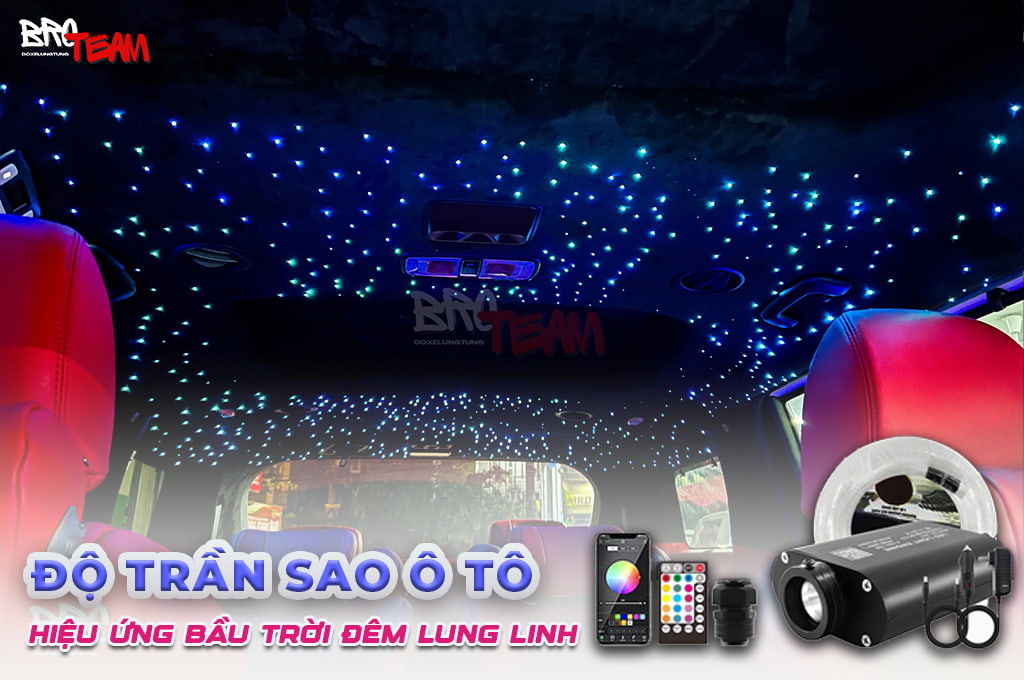 Độ trần sao ô tô là gì? Có nên độ không?