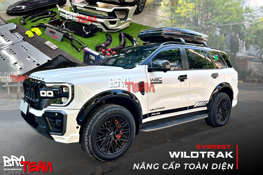 Độ Xe Ford Everest Wildtrak 2024| Lột Xác Ngoại Thất, Bứt Phá Nội Thất