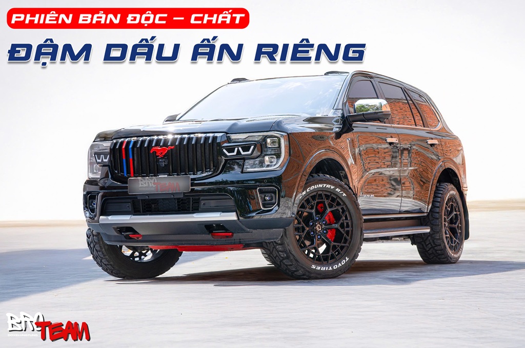 Ford Everest Độ Cực Chất: Khẳng Định Phong Cách Riêng Với Gói Nâng Cấp Toàn Diện