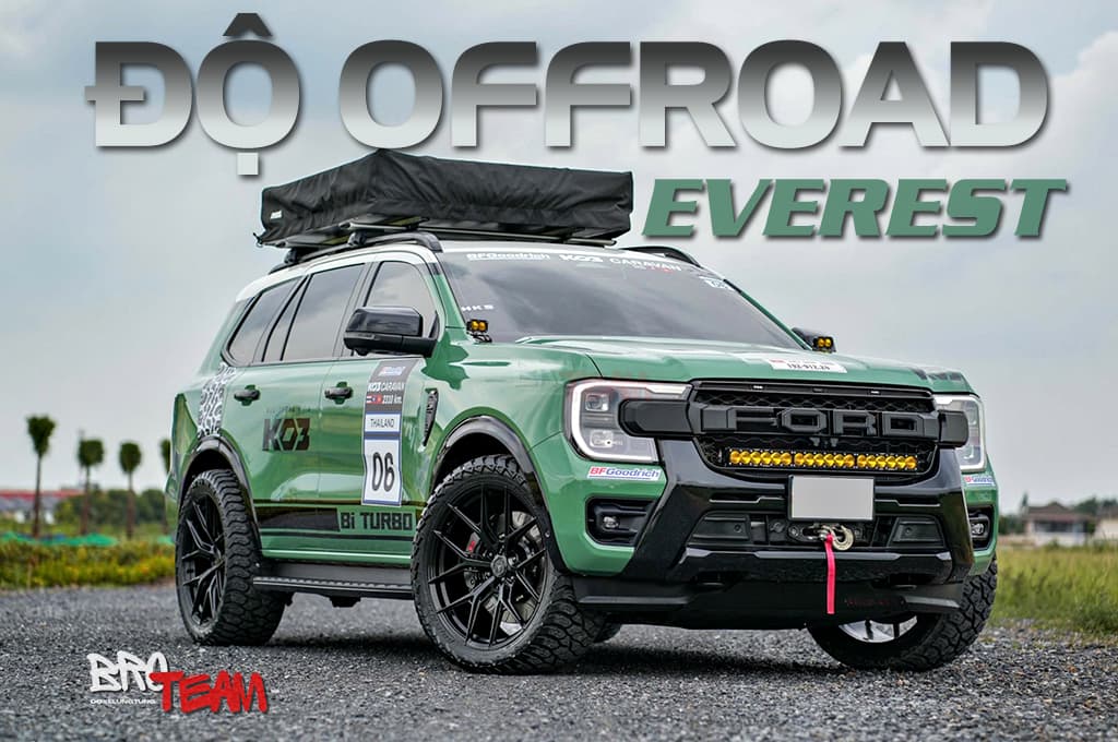 Ford Everest độ offroad với diện mạo độc đáo, hiệu suất cao