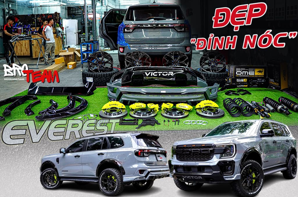 Ford Everest 2024 Độ Đẹp - Từ Đẹp Đến Đỉnh Cao Hiệu Suất Off-Road!