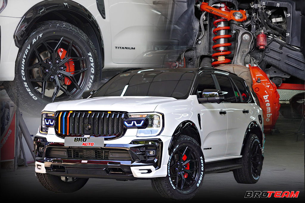 Ford Everest 2025 Độ Đẹp - Diện Mạo Hầm Hố Kết Hợp Cảm Giác Lái Êm Ái