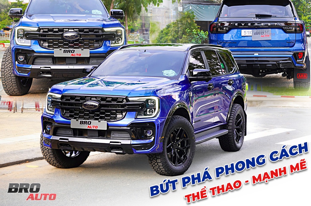 Ford Everest 2025 Nâng Cấp Thể Thao Đẹp Và Chất Sẵn Sàng Bứt Phá