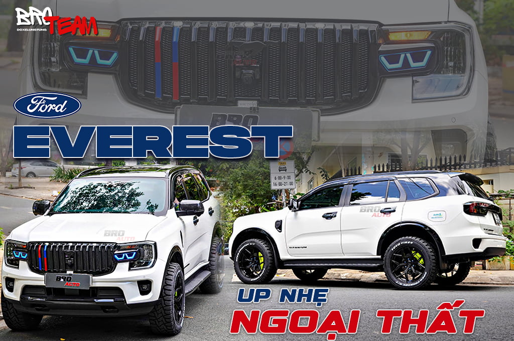 Ford Everest 2025 Up Nhẹ Ngoại Thất Nhưng Chất, Điểm Nhấn Đến Từ Chi Tiết