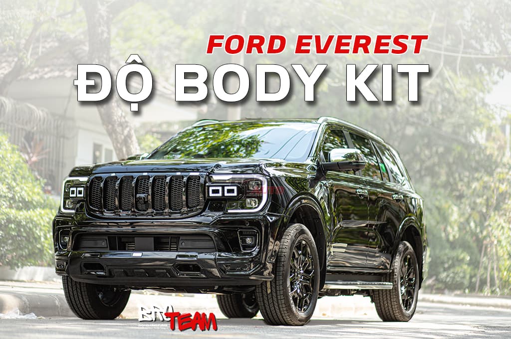 Ford Everest Độ Body Kit nâng tầm phong cách với Body Kit Victor và Raptor