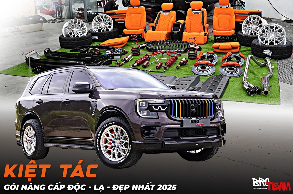 Ford Everest Độ Đẹp Nhất 2025: Kiệt Tác Cá Nhân Hóa Đỉnh Cao