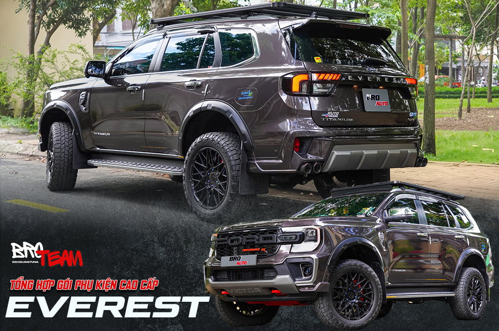 Ford Everest độ gói phụ kiện cao cấp – Toát ra chất riêng cho dân mê xe