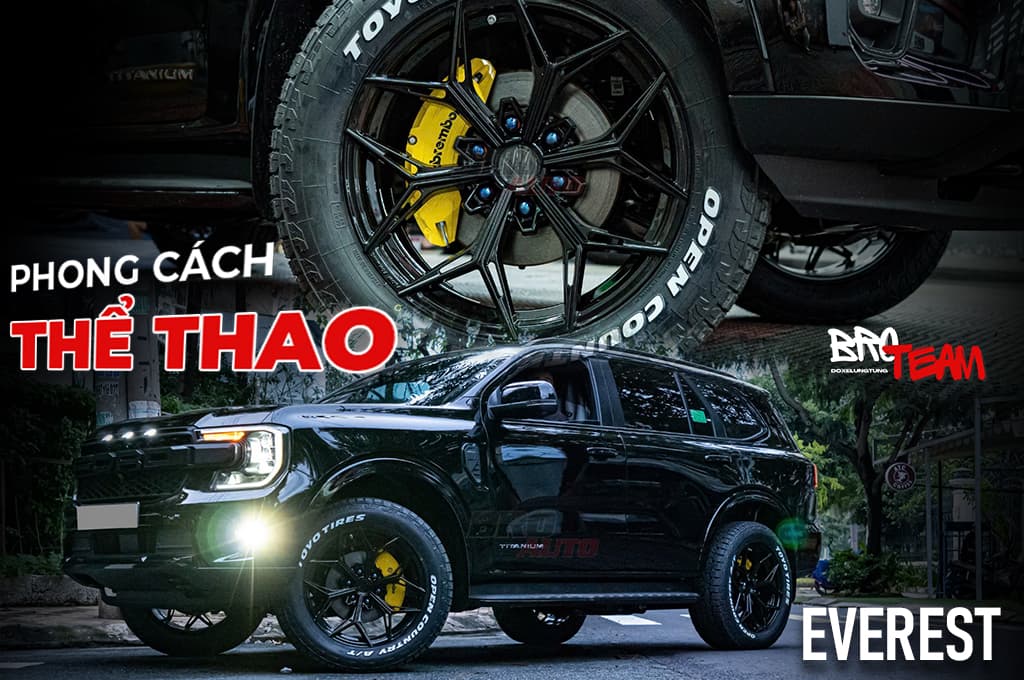 Ford Everest Độ Mâm Lốp - Tăng Hiệu Suất Và Phong Cách Thể Thao