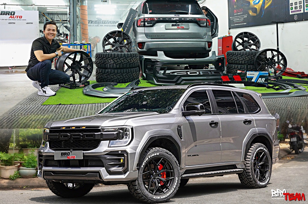 Ford Everest độ ngoại thất 2025 - Thể thao, hầm hố, khác biệt