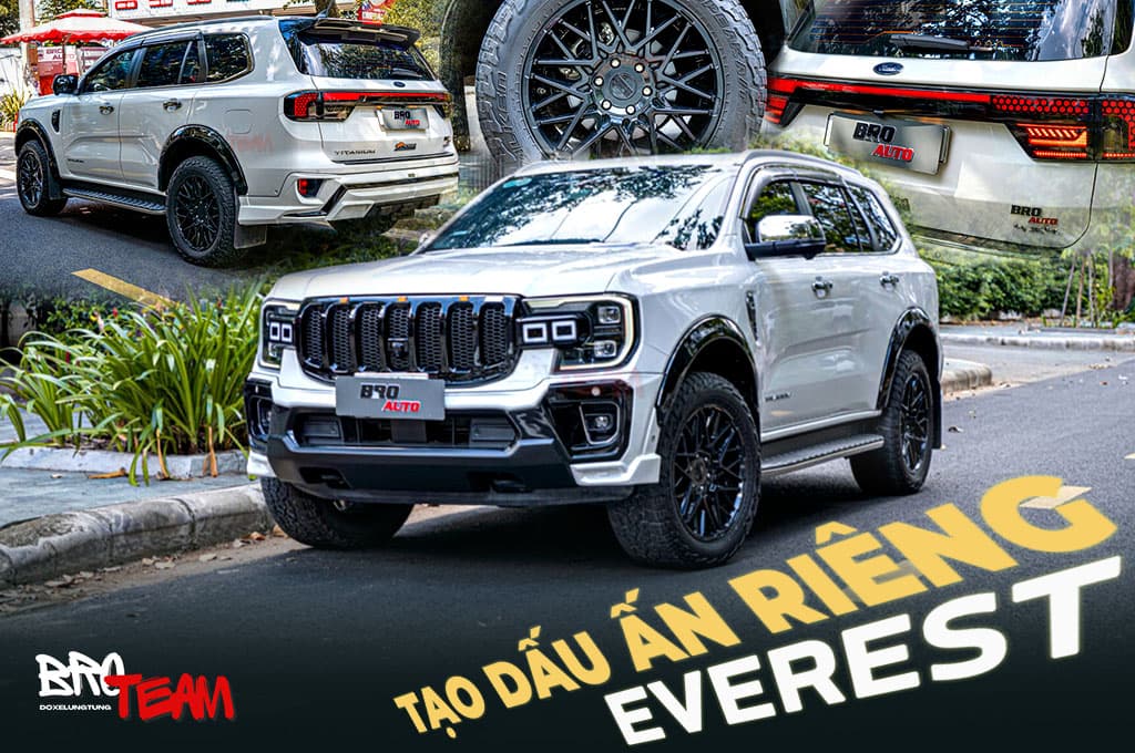 Ford Everest độ nhẹ nhờ kết hợp hoàn hảo, tạo dấu ấn riêng 
