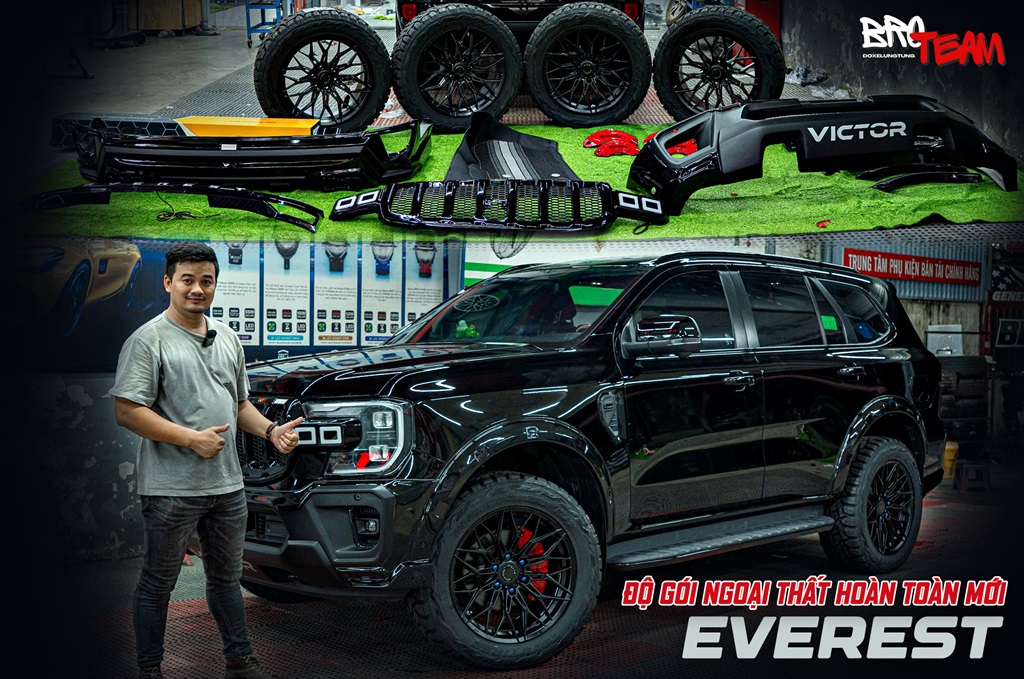 Ford Everest Nâng Cấp Đẹp Với Phong Cách Hoàn Toàn Mới