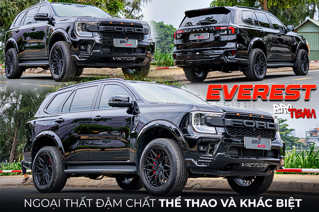 Ford Everest Nâng Cấp Ngoại Thất Đậm Chất Thể Thao Và Khác Biệt