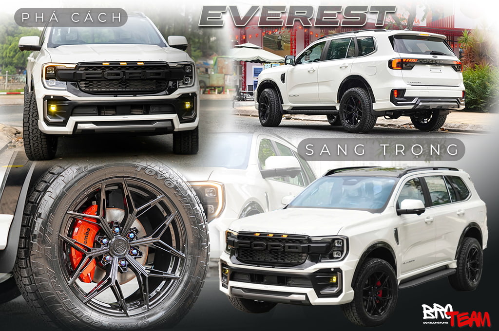 Ford Everest Nâng Cấp Thể Thao: Top Gói Độ Xe Được Yêu Thích Nhất 2025