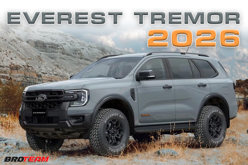Ford Everest Tremor 2026 – “Con quái vật” của dòng SUV khung gầm rời