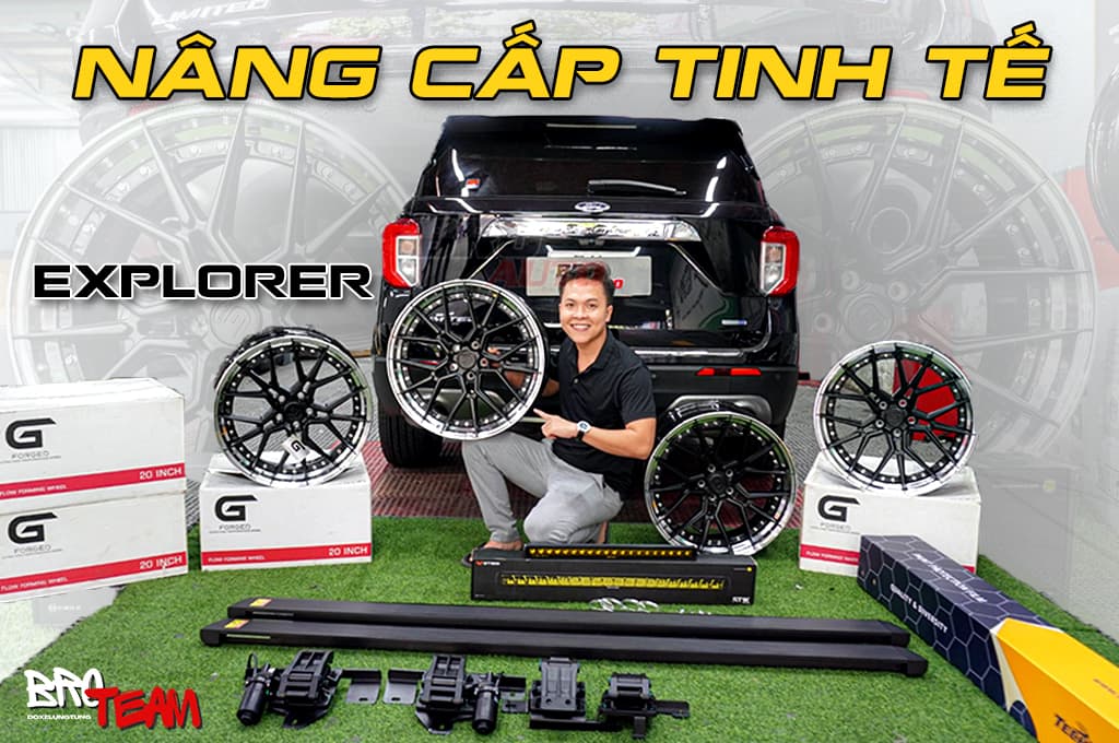 Ford Explorer Nâng Cấp Nhẹ Tinh Tế, Đẳng Cấp Với Loạt Phụ Kiện Tiện Ích 