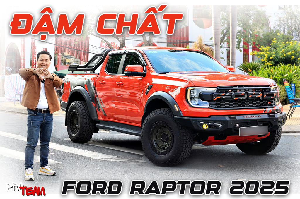 Ford Ranger Raptor Độ Đẹp 2025 – Phong Cách Và Hiệu Suất Vượt Trội