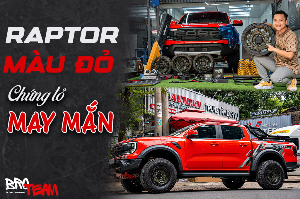 Ford Ranger Raptor Độ Đẹp Full Option Đẳng Cấp, Mạnh Mẽ Tại BRO TEAM