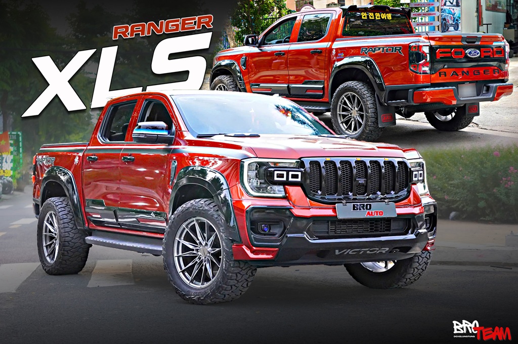 Ford Ranger XLS Độ Đẹp Chất – Ấn Tượng, Tạo Đẳng Cấp Khác Biệt