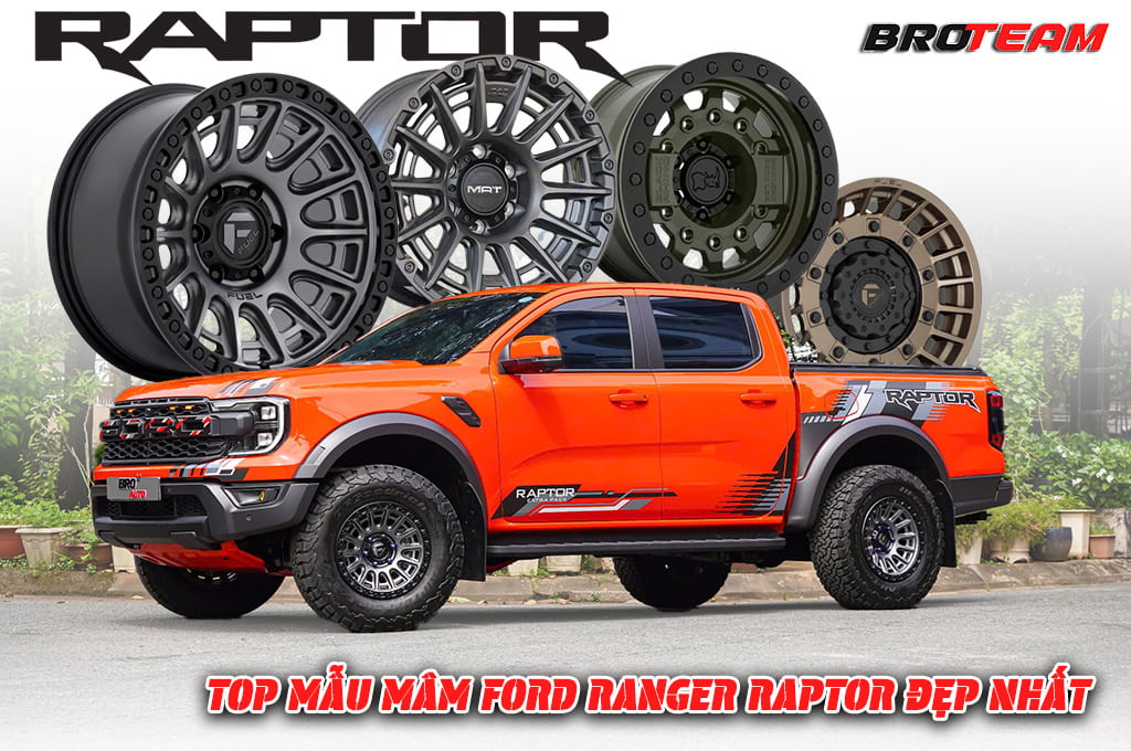 Ford Raptor độ bánh mẫu nào đẹp để thay đổi diện mạo, tăng trải nghiệm lái