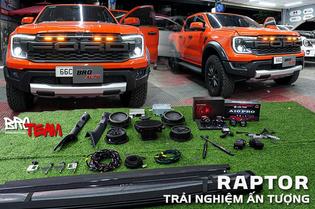 Ford Raptor Độ Trải Nghiệm Với Gói Âm Thanh B&O Sống Động Và Tiện Ích Vượt Trội 