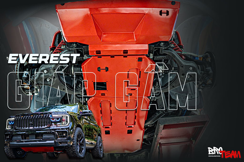 Giáp bảo vệ gầm xe Ford Everest – Giải pháp tối ưu cho dân off-road