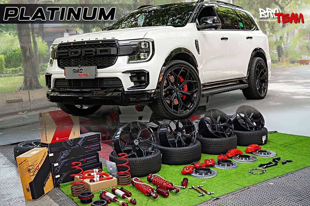 Gói độ Ford Everest Platinum 2025 mới đáng tiền nhất dành cho dân chơi xe