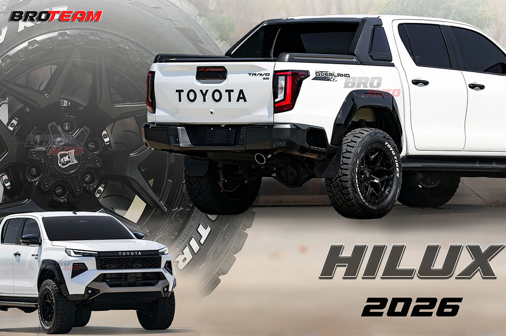 Gói độ xe Toyota Hilux 2026 mới nhất – Cá tính hơn, tiện nghi hơn