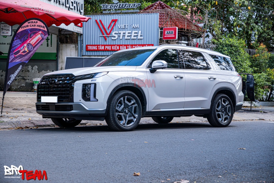 Hyundai Palisade nâng cấp gói bảo vệ toàn diện với PPF, cách âm và phim cách nhiệt