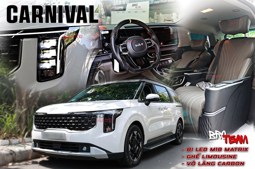 Kia Carnival Nâng Cấp Nhẹ Mà Chất: Sáng Hơn, Êm Hơn, Lái Đã Hơn