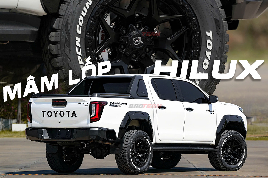 Mẫu Mâm Toyota Hilux 2026 Độ Đẹp, Bền, Chuẩn Offroad 2026