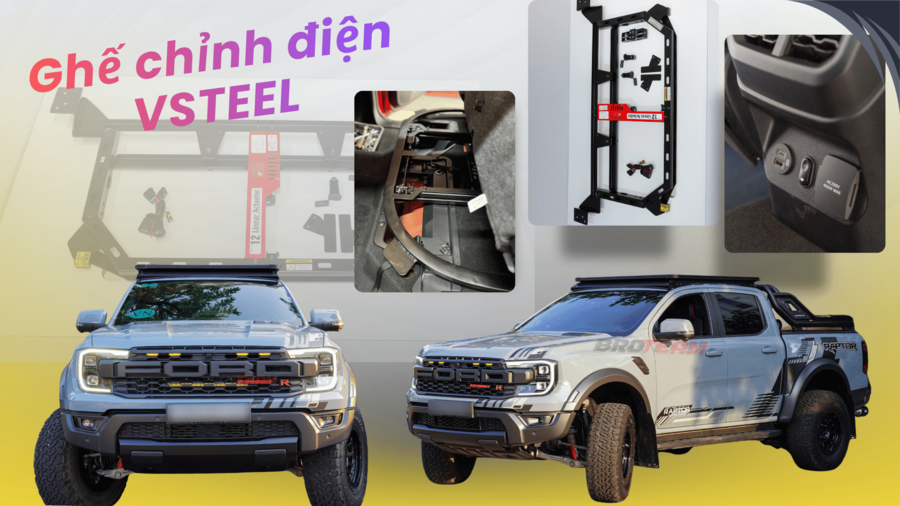 GHẾ TRƯỢT ĐIỆN TỐT NHẤT HIỆN NAY DÀNH CHO XE BÁN TẢI