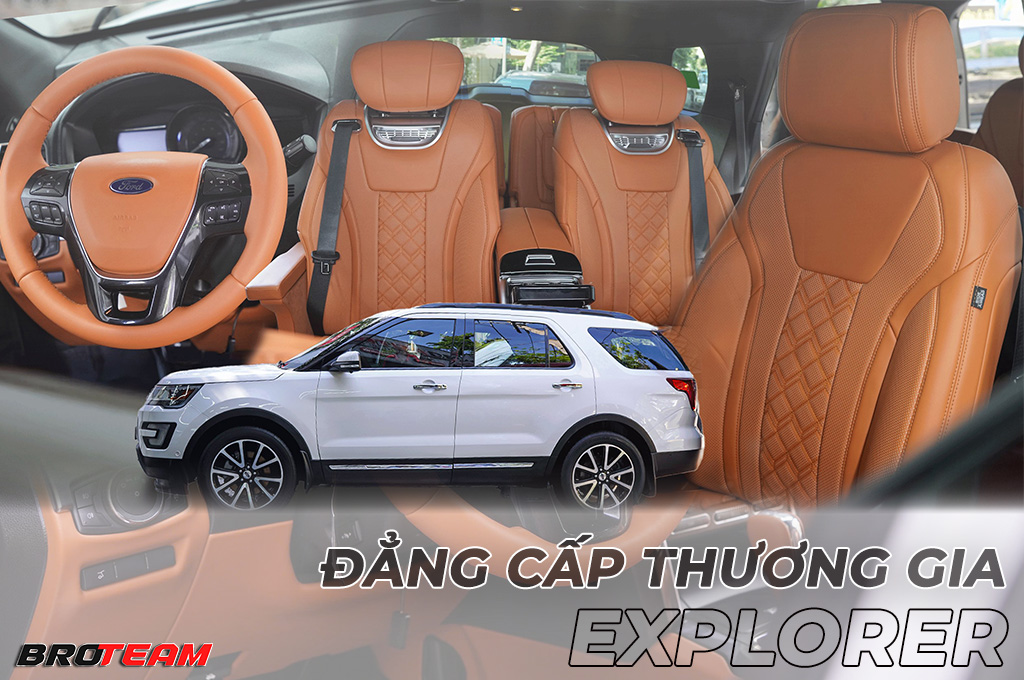 Nâng Cấp Ford Explorer 2017 – Lột Xác Đẳng Cấp Thương Gia