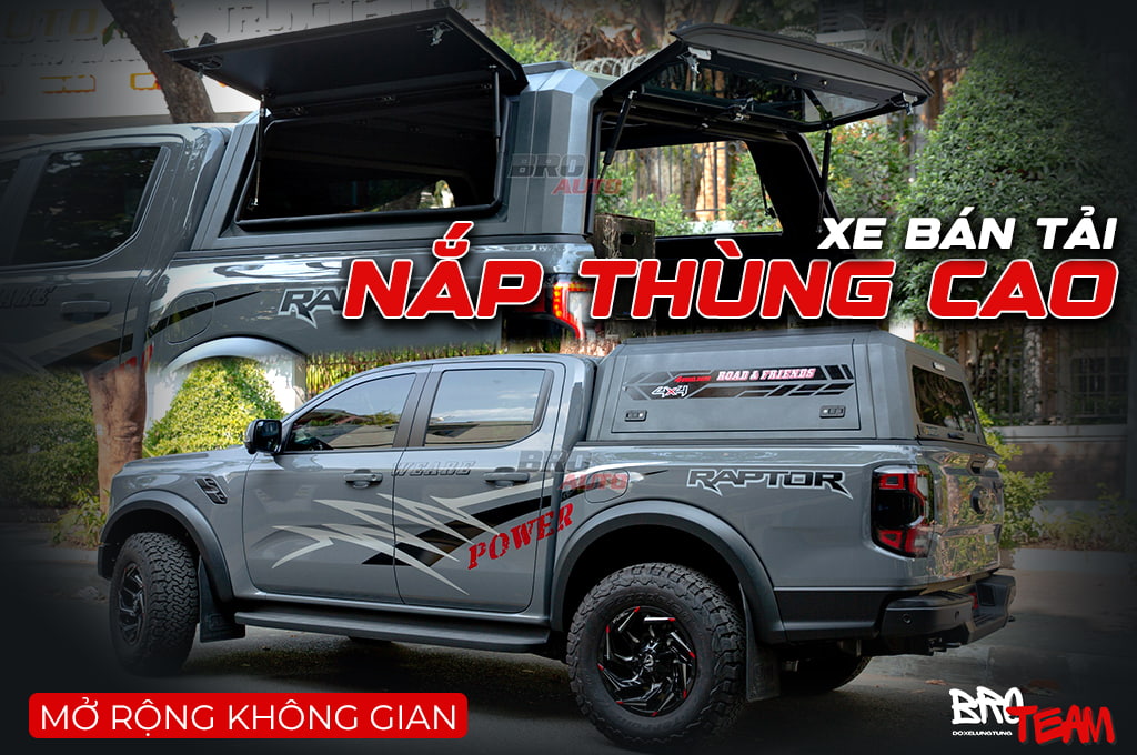 Nắp Thùng Cao Xe Bán Tải - Tối Ưu Không Gian Và Bảo Vệ Hàng Hóa