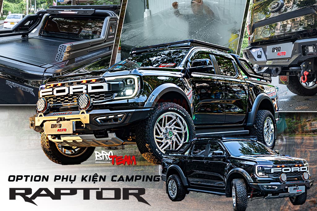 Option Phụ Kiện Camping Cho Raptor Cho Chuyến Đi Thư Thái