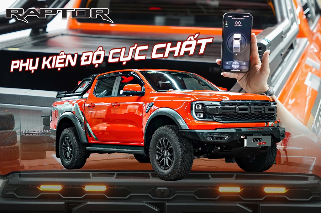 Phụ Kiện Độ Ranger Raptor 2025 Cực Chất - Siêu Hot Trong Năm 2025