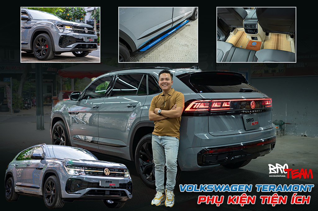 Phụ Kiện Tiện Ích Xe Volkswagen Teramont Cần Thiết Nhất Nên Lắp