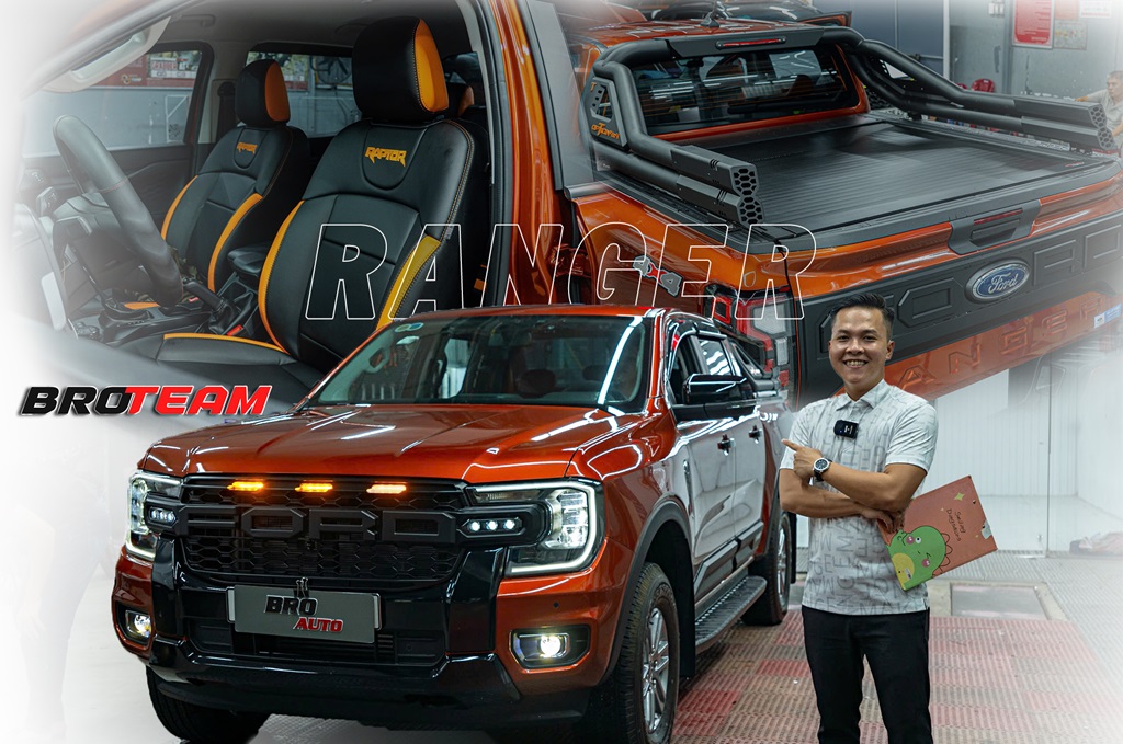 Top 10+ phụ kiện xe bán tải Ford Ranger bạn nên trang bị ngay khi mới mua về