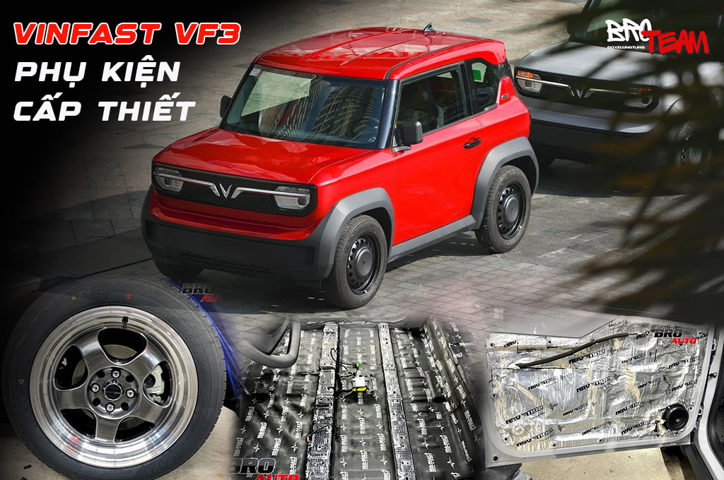 Phụ Kiện Xe Vinfast Vf3 Cấp Thiết Thẩm Mỹ Và Hiệu Suất Đỉnh Cao