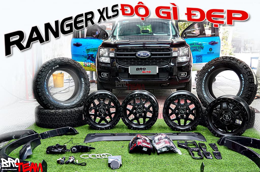 Ford Ranger XLS độ phụ kiện gì đẹp và tăng tiện ích vượt trội