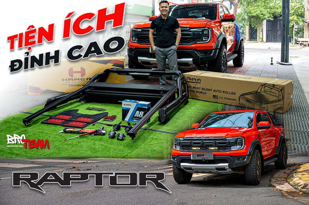 Ford Raptor Độ Phụ Kiện Tiện Ích - Tối Ưu Hóa Trải Nghiệm Và Phong Cách