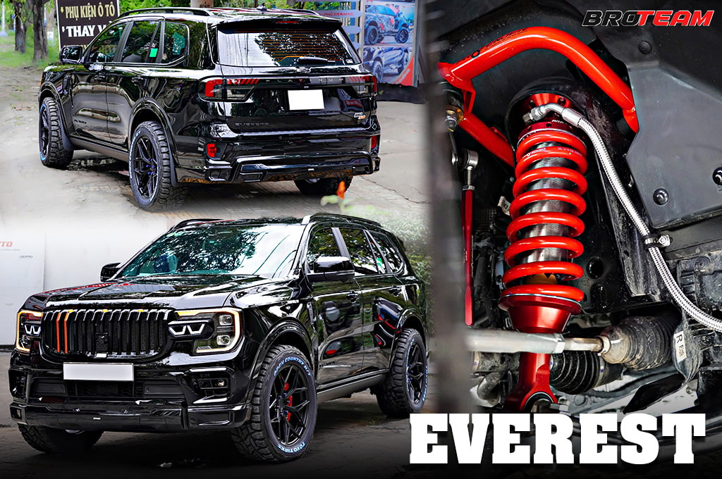 Xe Ford Everest độ đẹp - Mạnh mẽ, hiện đại và tạo dấu ấn riêng