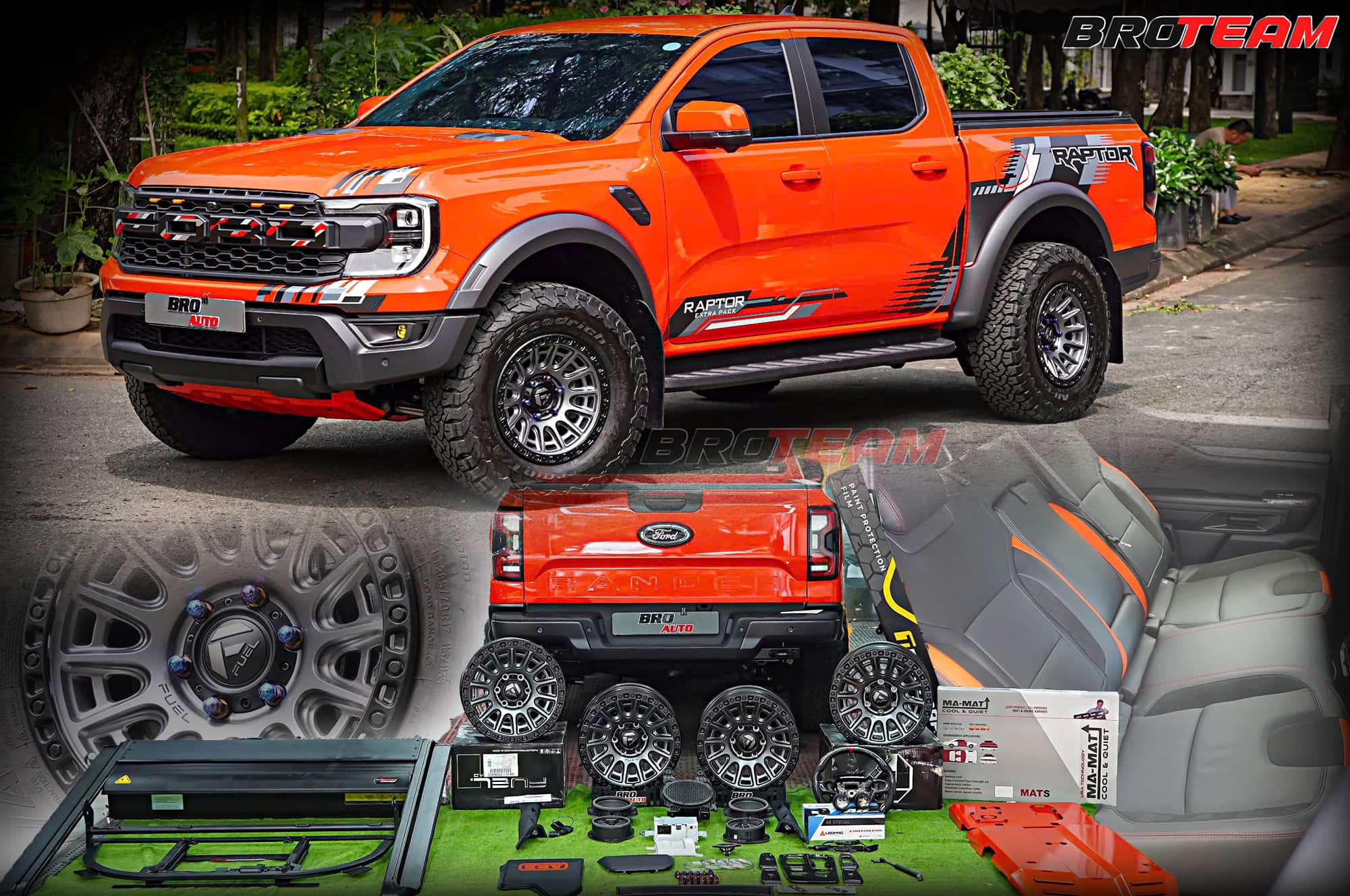 Xe Raptor độ phụ kiện cấp thiết: Tối ưu phong cách, bứt phá mọi hành trình