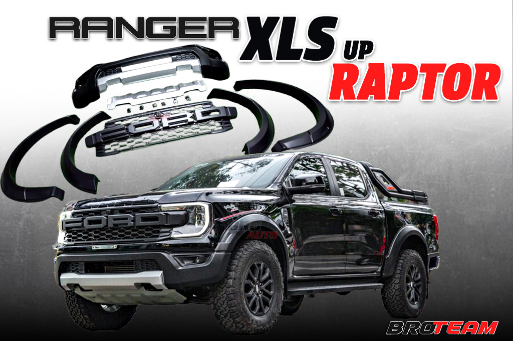 Ford Ranger XLS độ Raptor – Bản nâng cấp đậm chất off-road và cá tính
