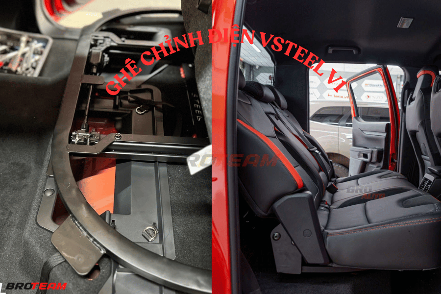 Ghế trượt điện VSTEEL v1