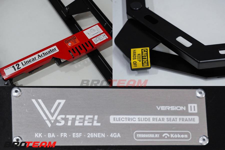 Ghế trượt điện VSTEEL v2
