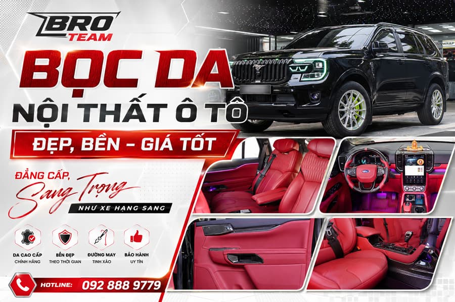 Bọc Da Nội Thất Ô Tô