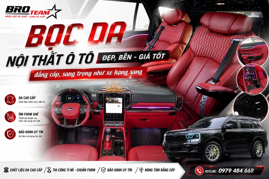 Bọc Da Nội Thất Ô Tô