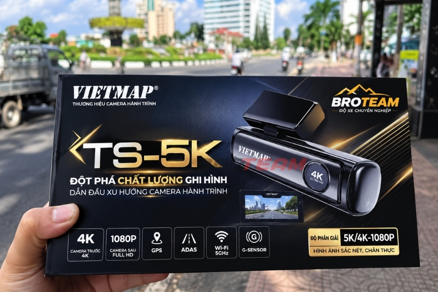 camera VIETMAP TS-5K tổng thể 